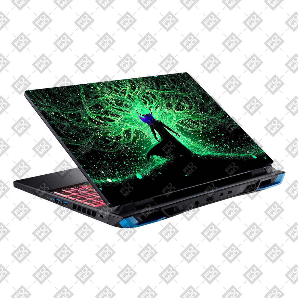 Loki God of Mischief Neon Acer Predator Helios Neo 16 N22Q22 Laptop Skin