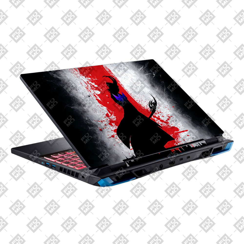 Loki Silhouette Red Strike Acer Predator Helios Neo 16 N22Q22 Laptop Skin