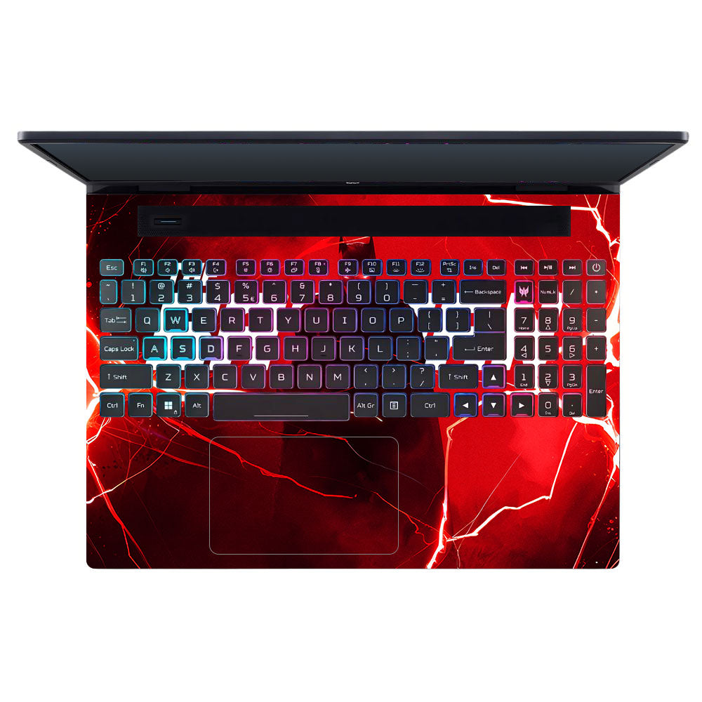 Red Rage Batman Acer Predator Helios Neo 16 N22Q22B 3D Laptop Skin