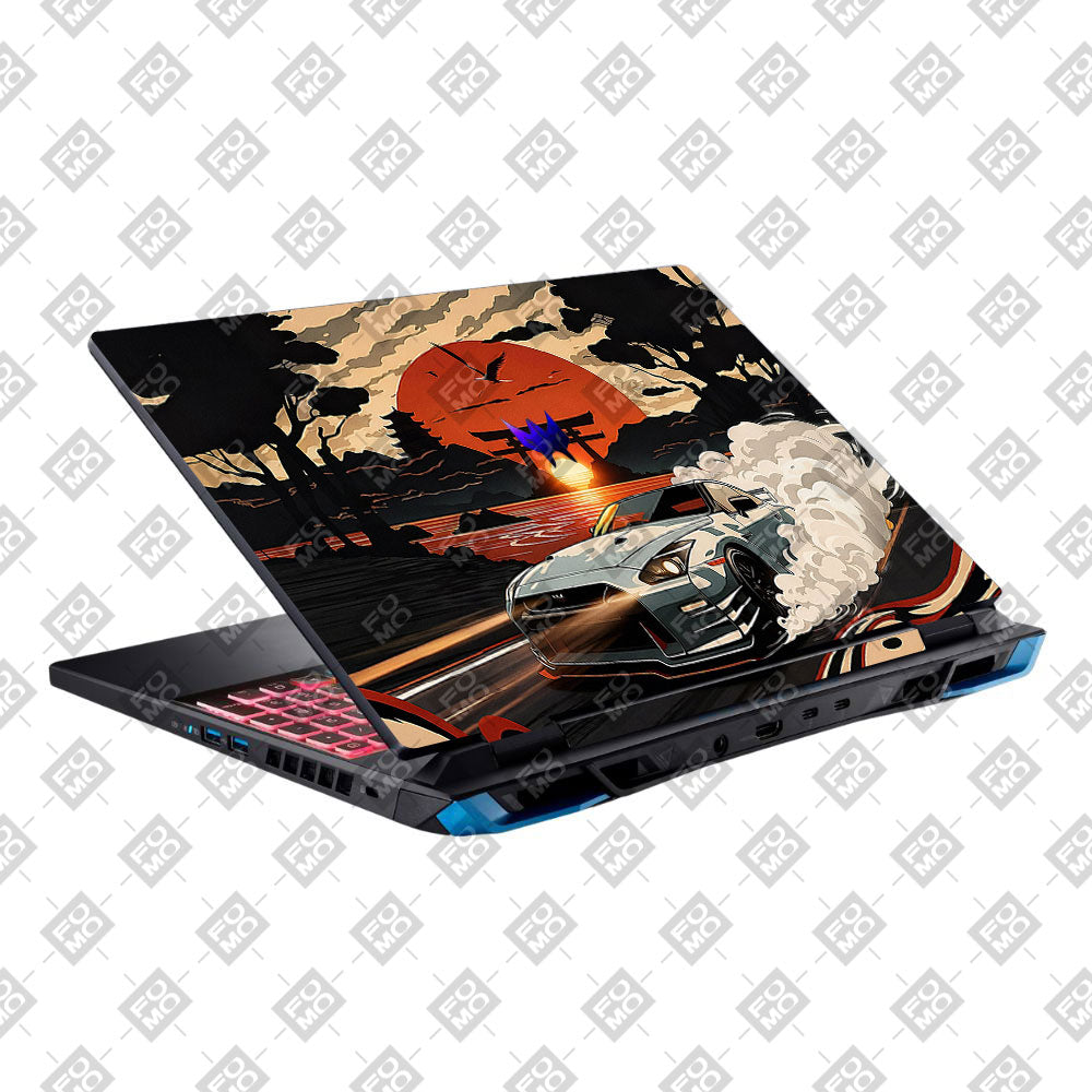 Samurai Rising Sun GTR Acer Predator Helios Neo 16 N22Q22 Laptop Skin