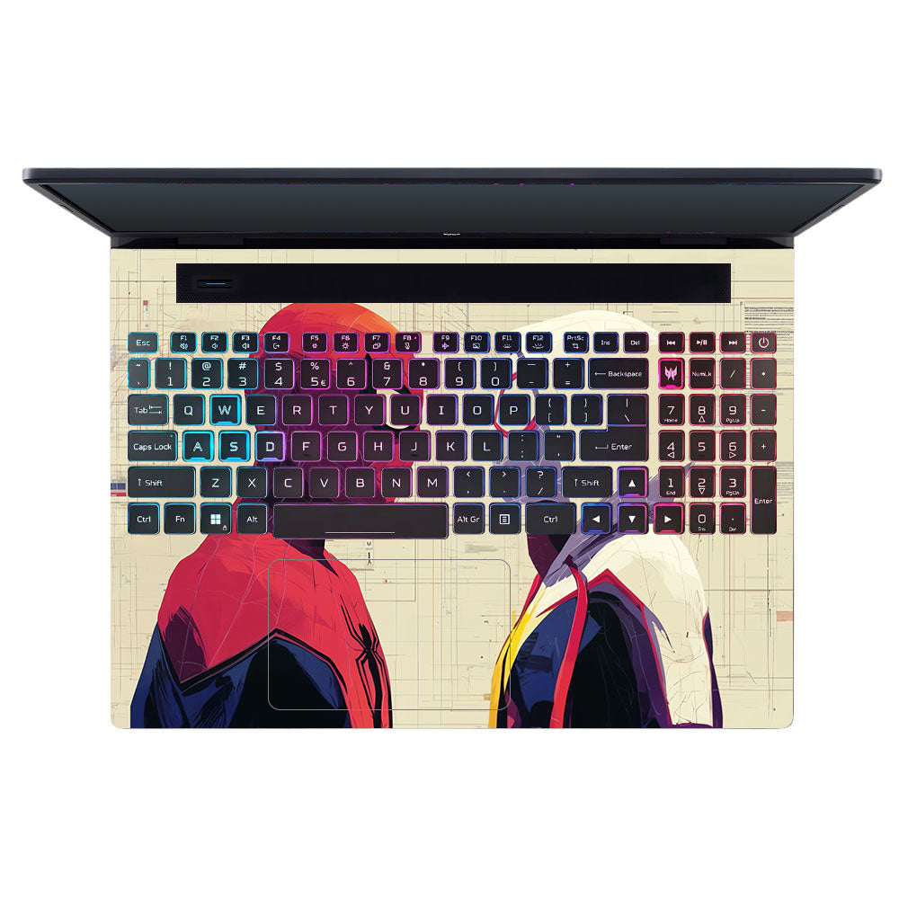 Spider Man X Spider Gwen Acer Predator Helios Neo 16 N22Q22B Laptop Skin