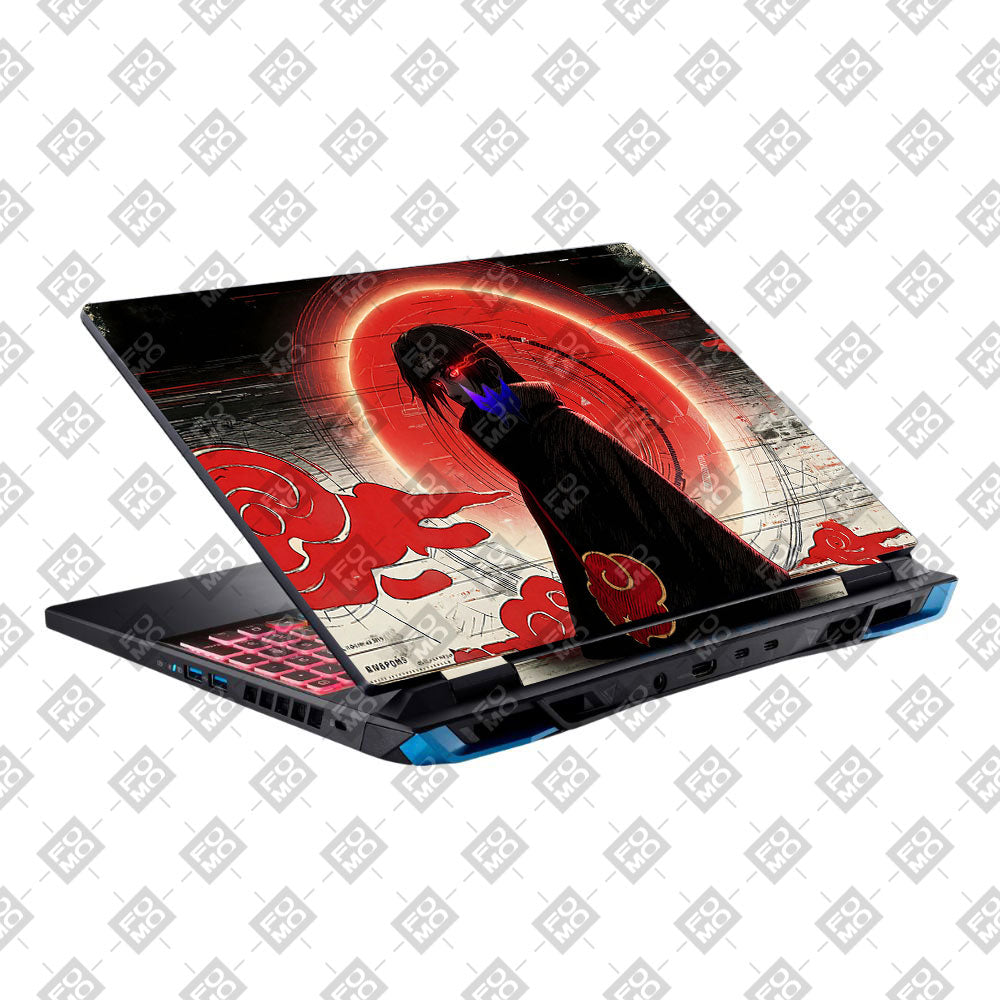 Itachi Uchiha Mark of the Akatsuki Acer Predator Helios Neo 16 N22Q22B Laptop Skin