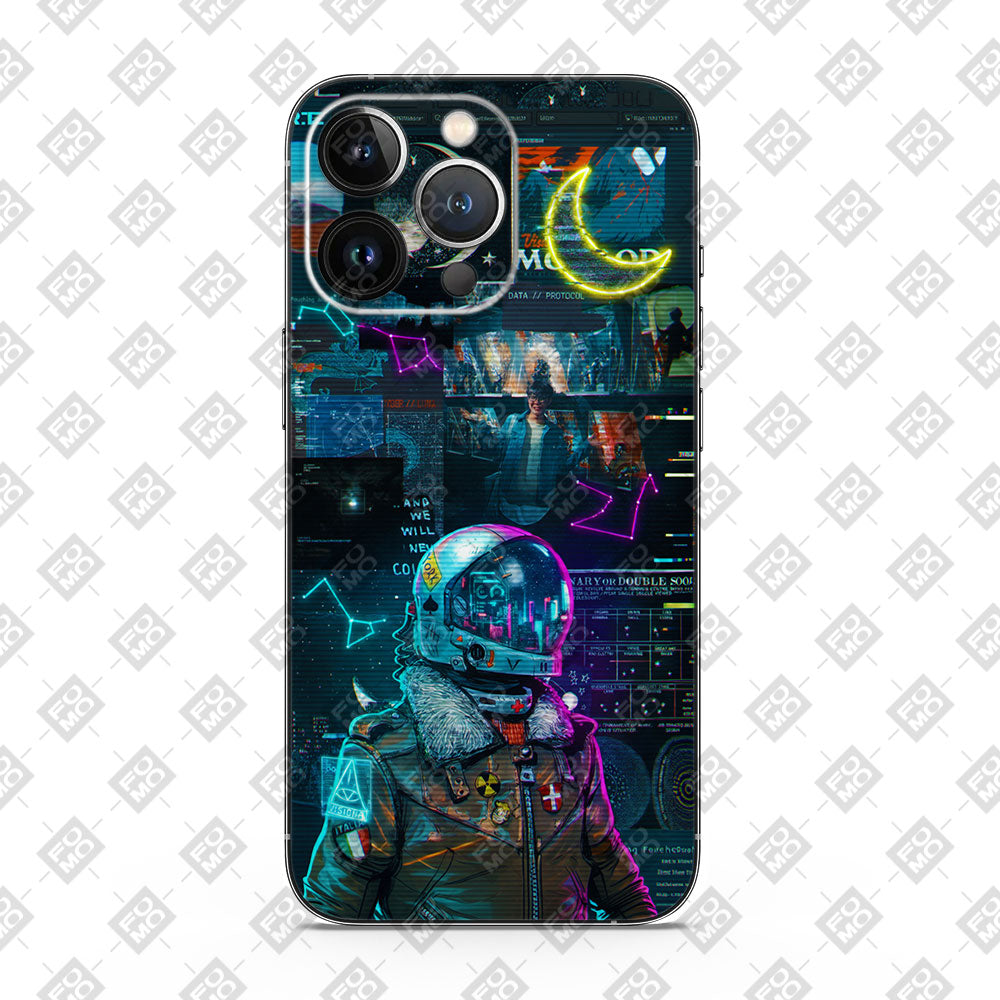 Cosmic Tech Explorer Mobile Skin