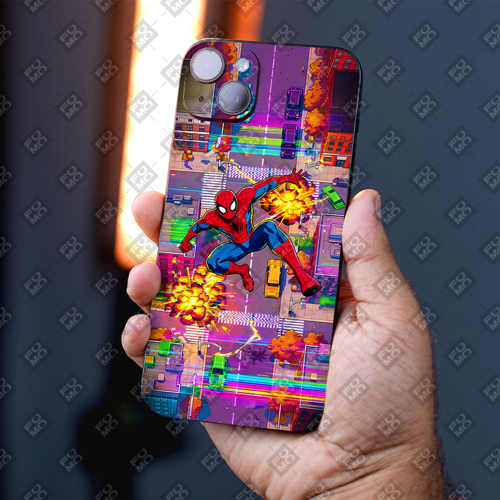 Spider-Man Neon Chaos Mobile Skin