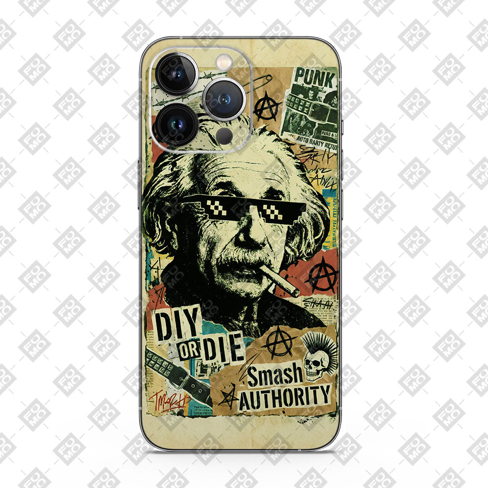 Einstein Punk Mobile Skin