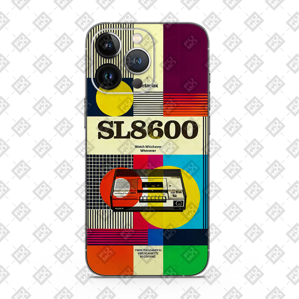 Betamax Vintage Vibes 3D Mobile Skin