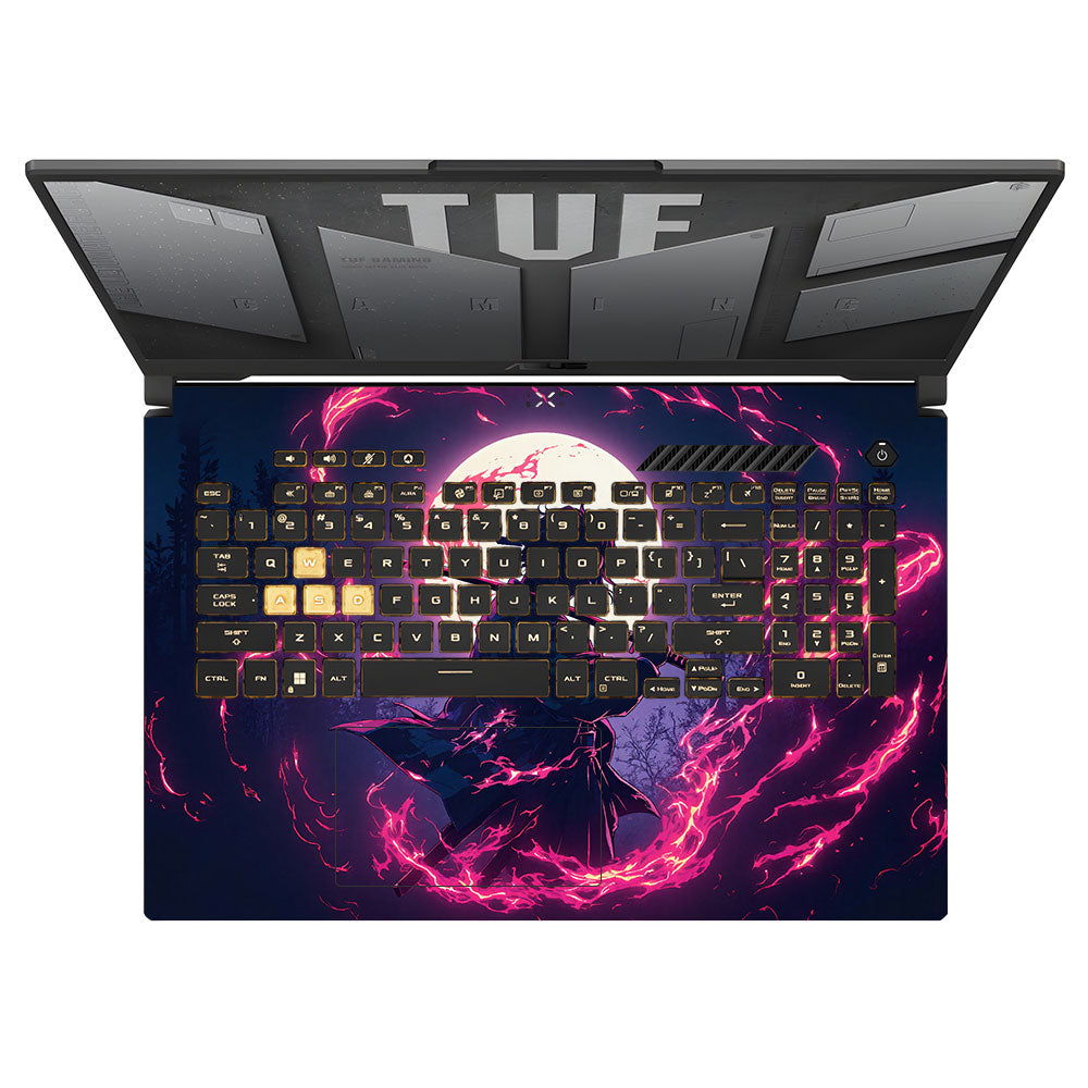 Tanjiro's Flame of Ember Asus TUF Gaming F17 FX707Z Laptop Skin