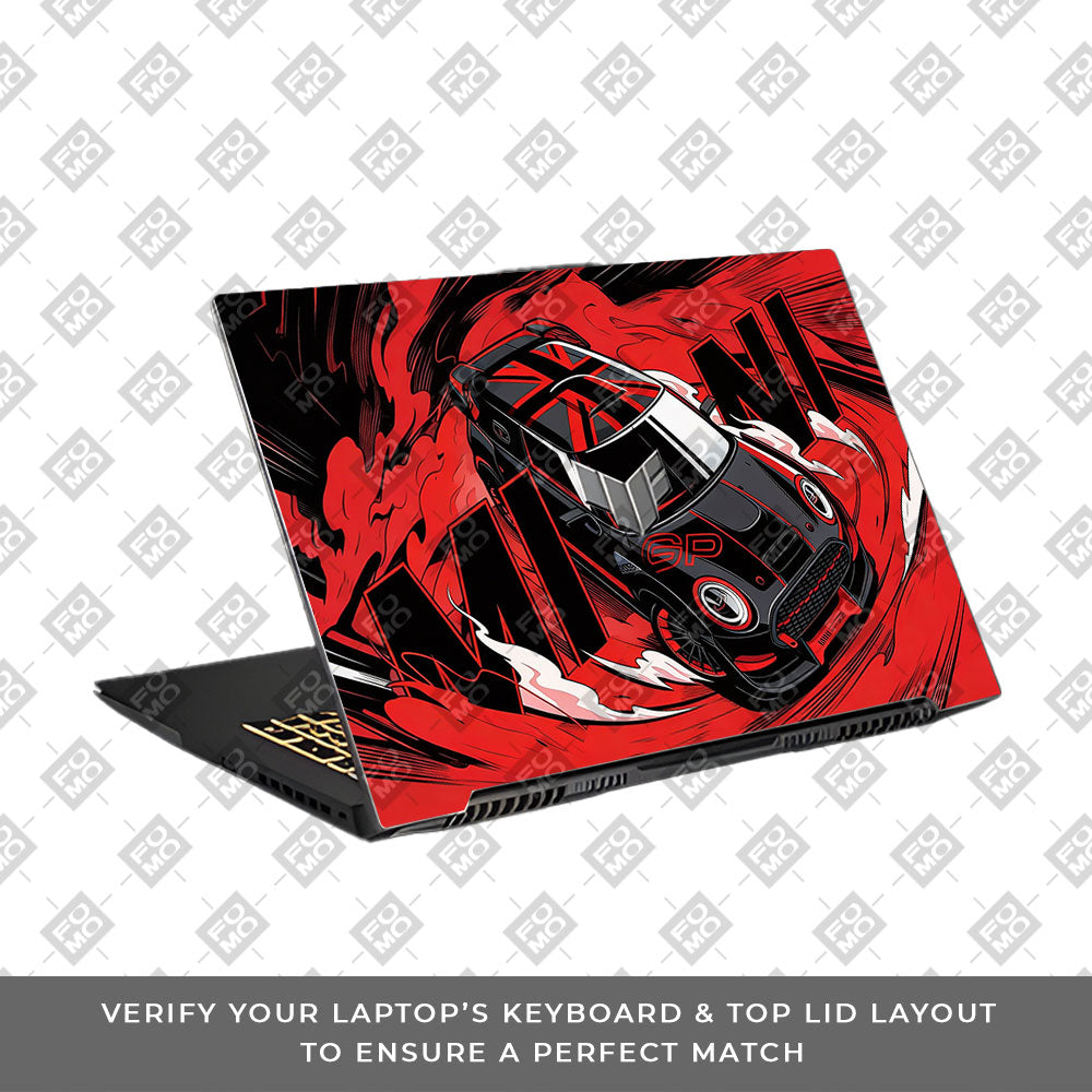 Mini Cooper Asus TUF Gaming F17 FX707Z Laptop Skin