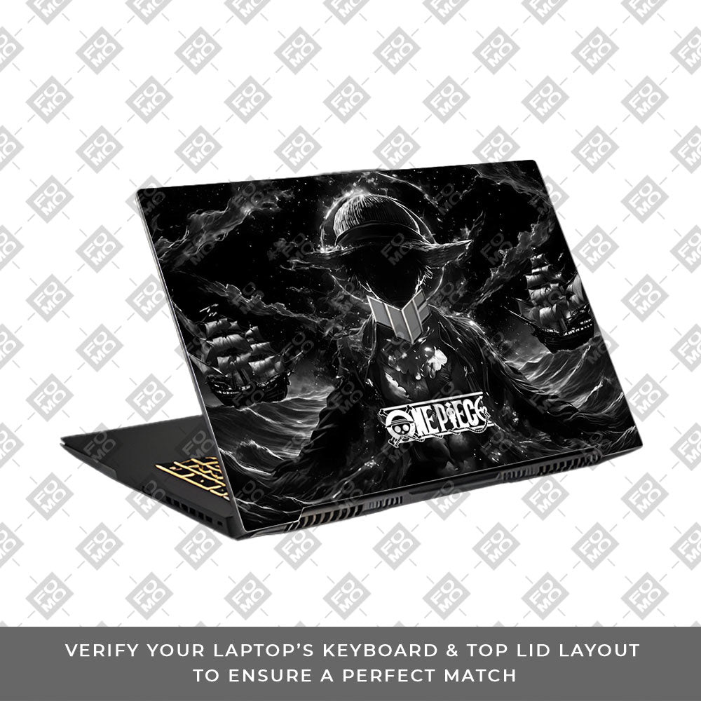 One Piece Moonlit Tide Asus TUF Gaming F17 FX707Z Laptop Skin