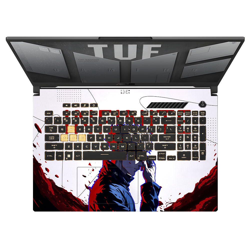 JJK Satoru Gojo Asus TUF Gaming F17 FX707Z Laptop Skin