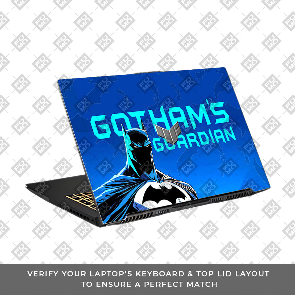Gotham's Guardian Batman Asus TUF Gaming F17 FX707Z Laptop Skin
