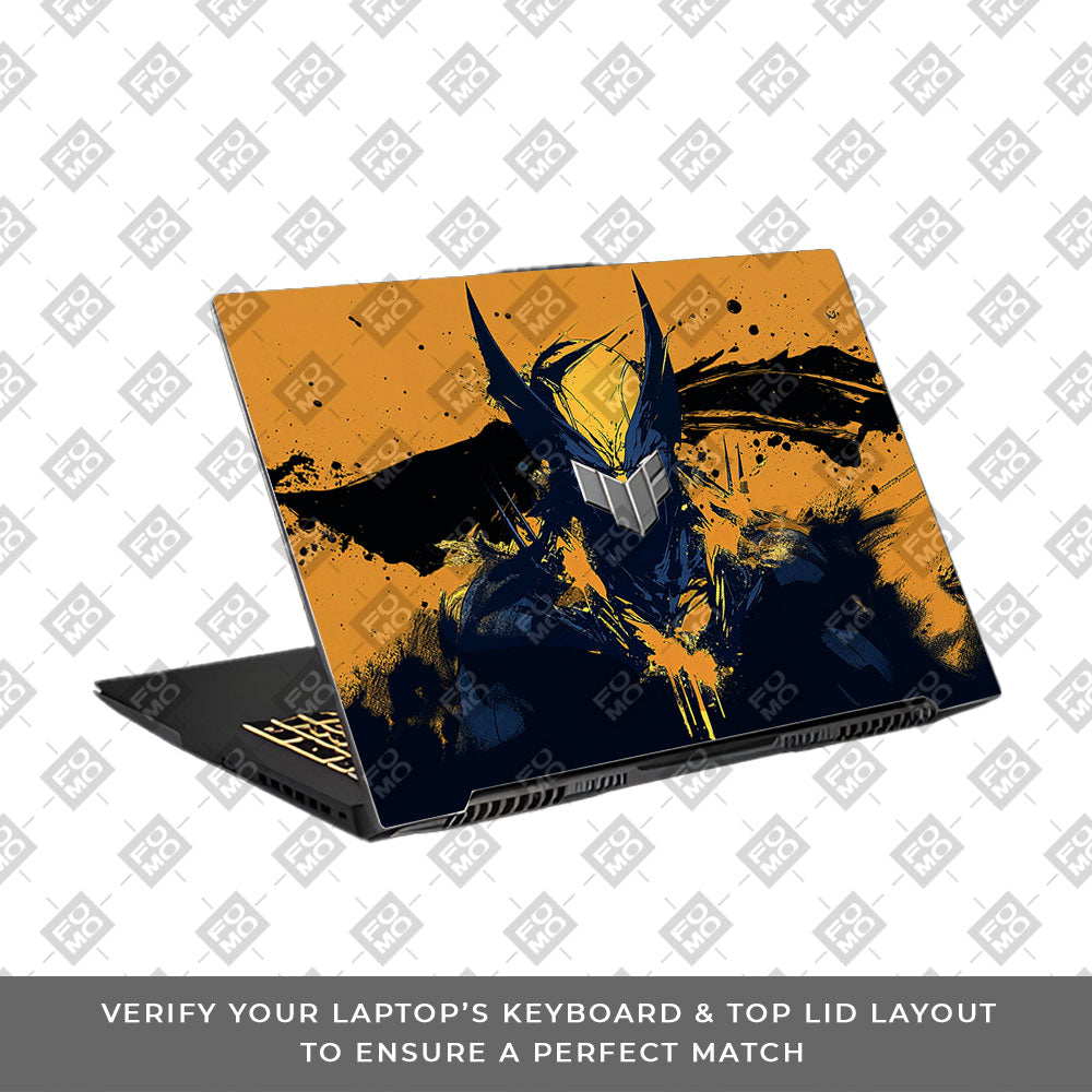 Rogue Instinct The Wolverine Reborn Asus TUF Gaming F17 FX707Z Laptop Skin