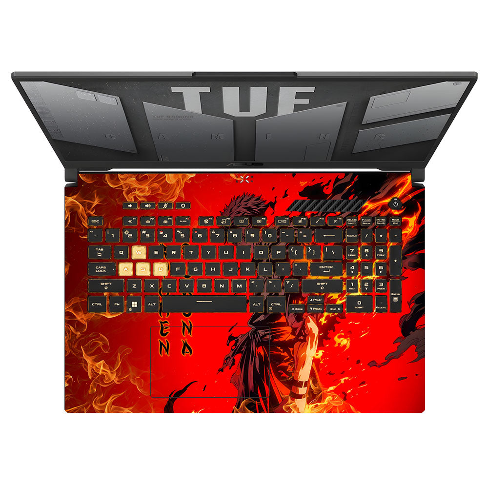 Ryomen Sukuna Lord of Curses Asus TUF Gaming F17 FX707Z Laptop Skin