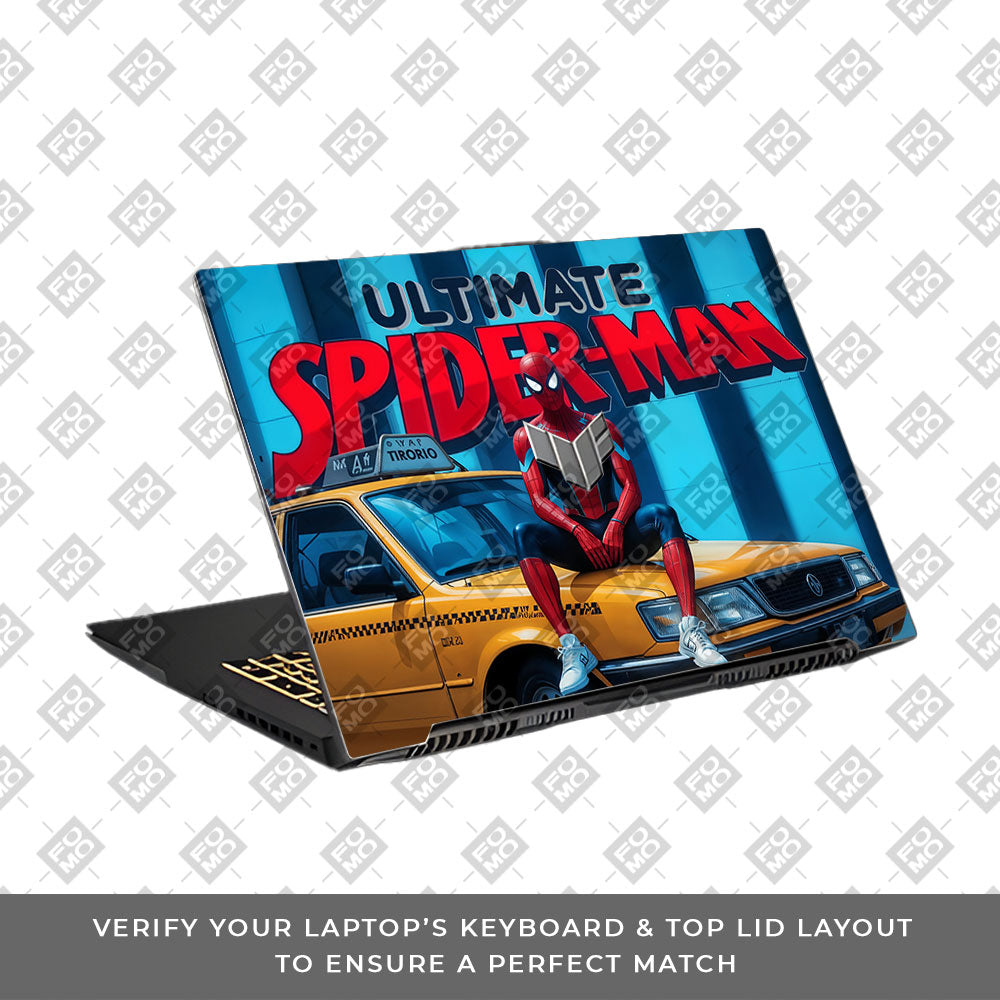 Urban Spiderman Asus TUF Gaming F17 FX707Z Laptop Skin