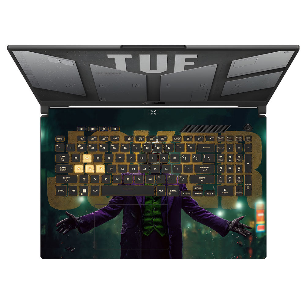 The Joker Chaos Asus TUF Gaming F17 FX707Z Laptop Skin