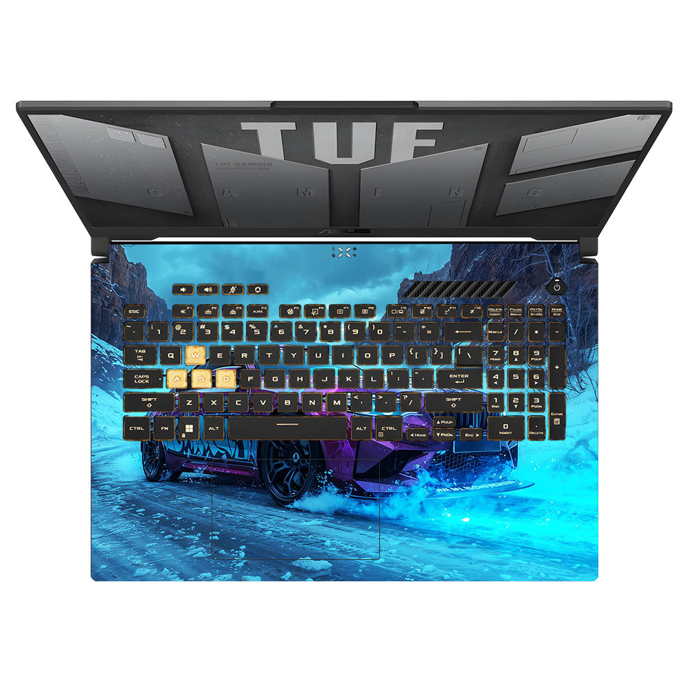 BMW Neon Drift Asus TUF Gaming F17 FX707Z Laptop Skin