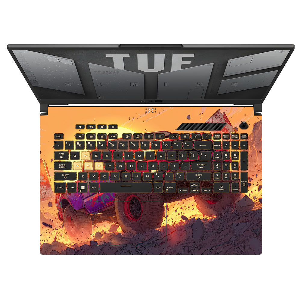 Toyota Off Road Beast Asus TUF Gaming F17 FX707Z Laptop Skin