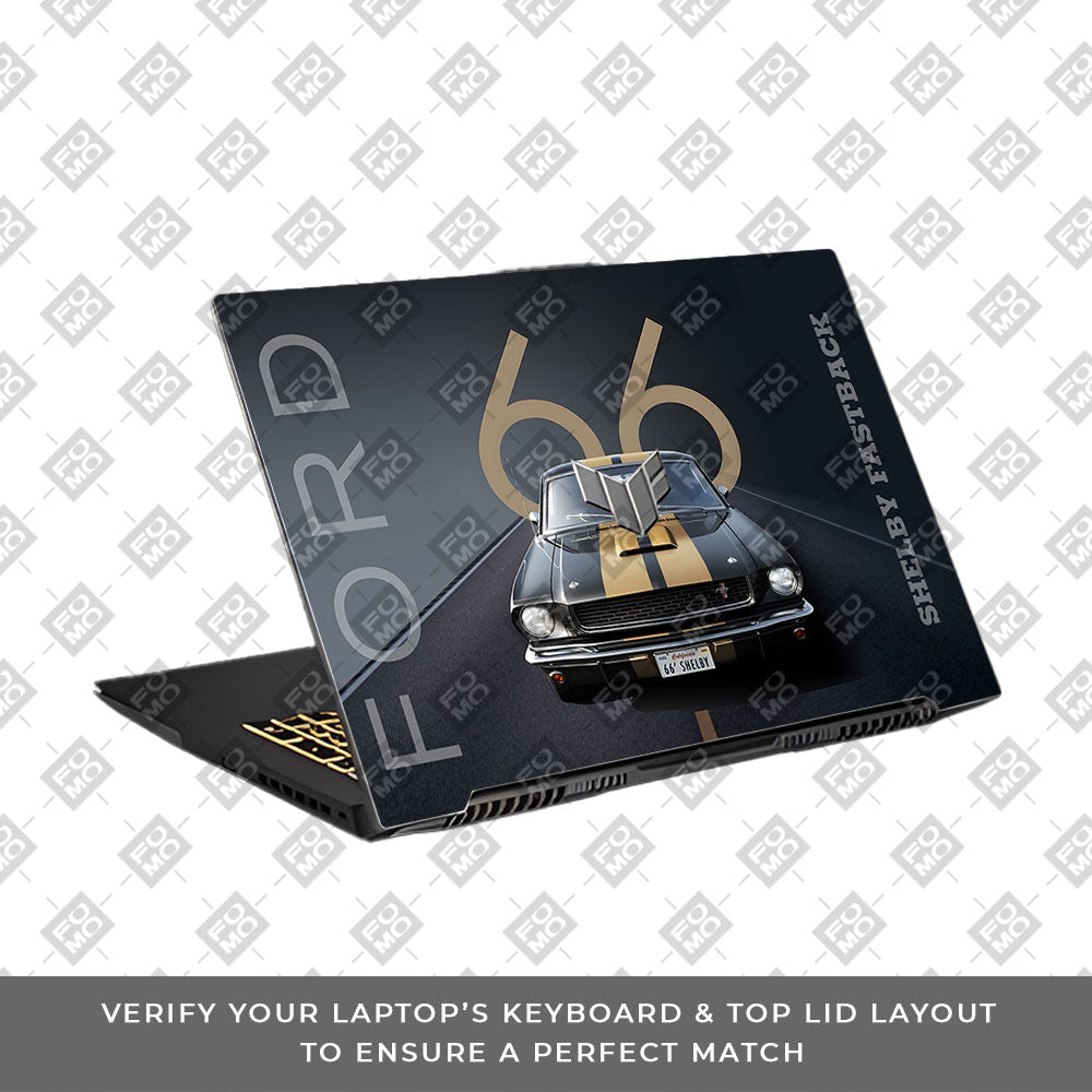 Shelby Mustang GT350H Asus TUF Gaming F17 FX707Z Laptop Skin