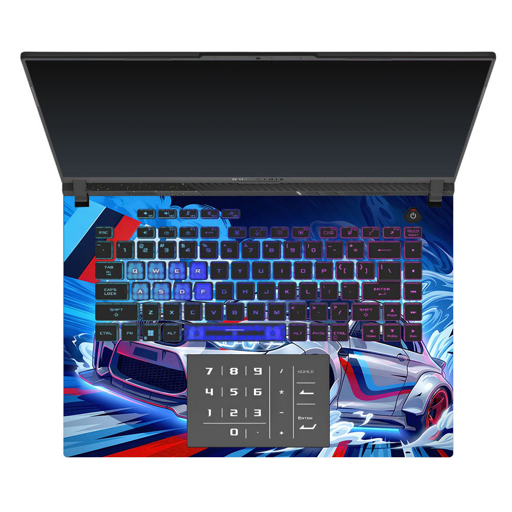 BMW M Performance Asus ROG Strix G16 G614J Laptop Skin