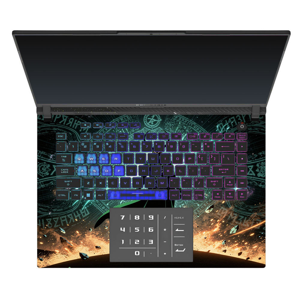 Loki God of Mischief Neon Asus ROG Strix G16 G614J Laptop Skin