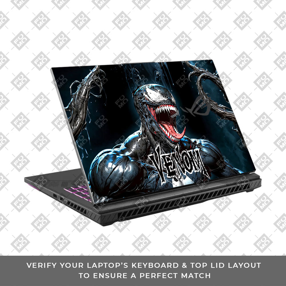 Venom Unchained Asus ROG Strix G16 G614J Laptop Skin