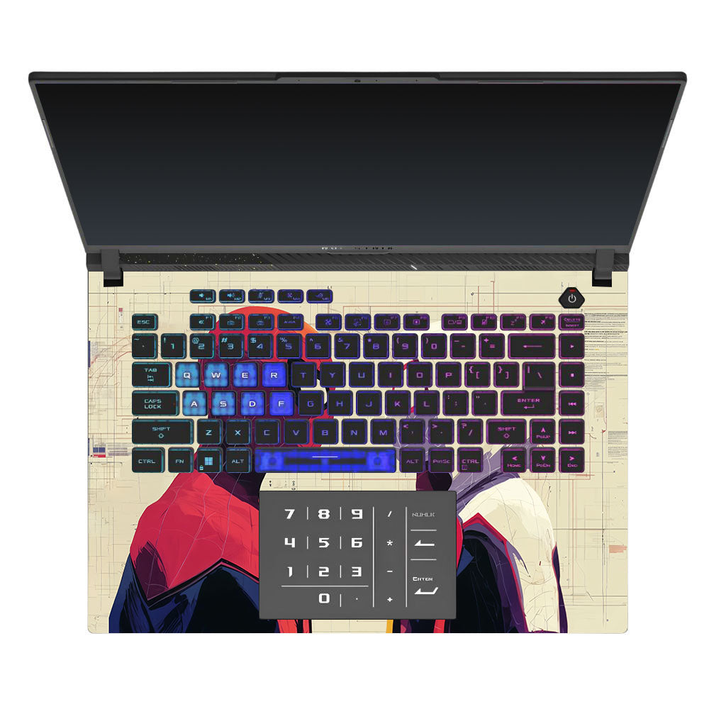 Spider Man X Spider Gwen Asus ROG Strix G16 G614J Laptop Skin