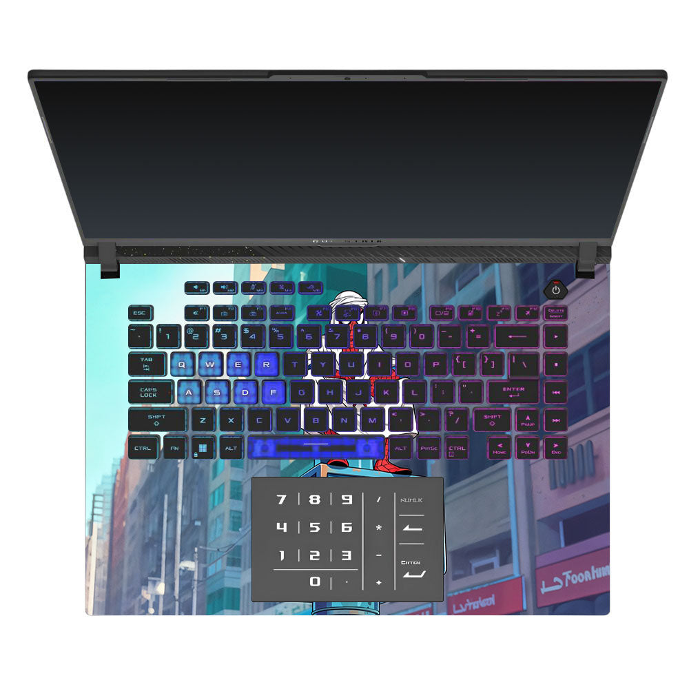 Arabian Spider Man Asus ROG Strix G16 G614J Laptop Skin