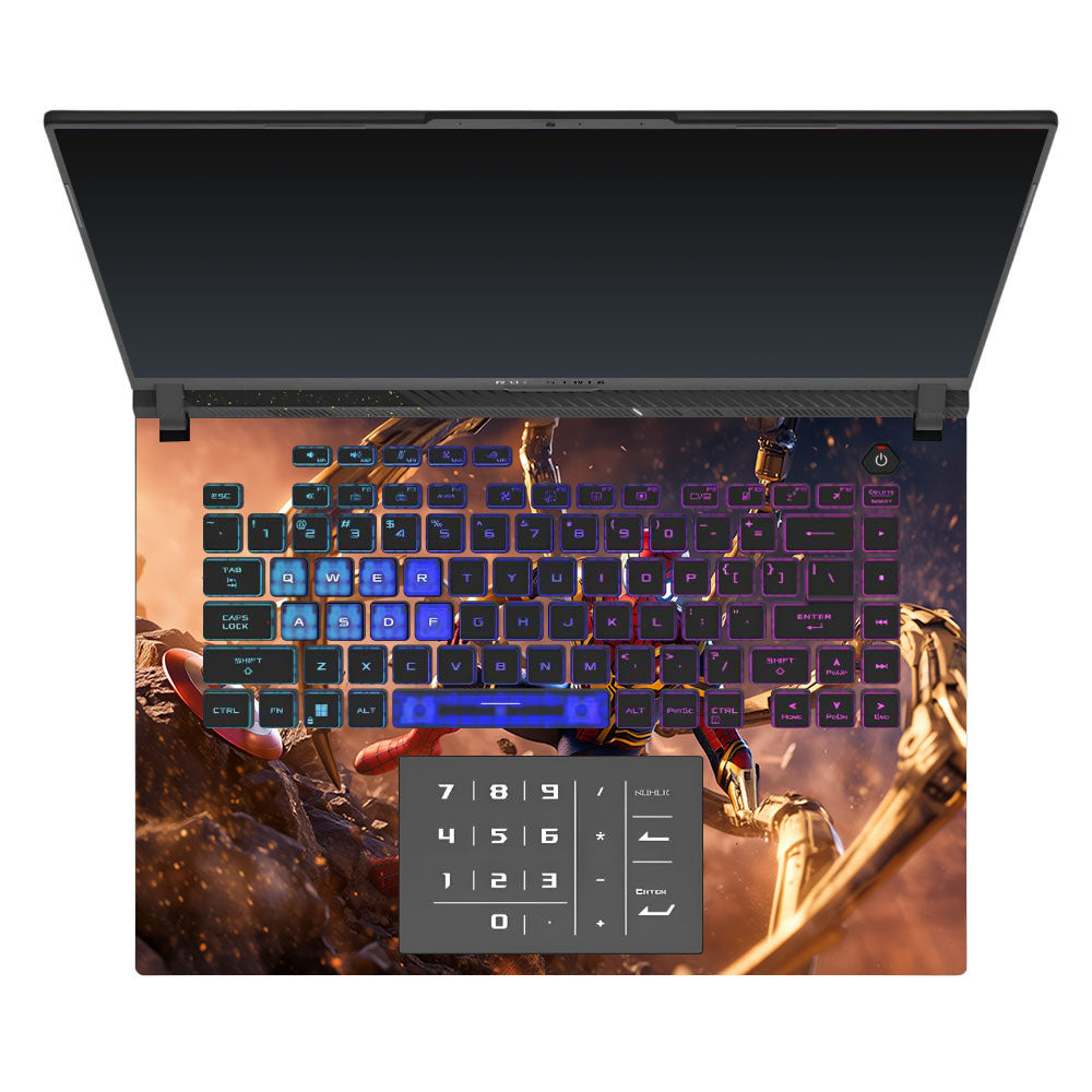 Spider Man Mech Arms Asus ROG Strix G16 G614J Laptop Skin