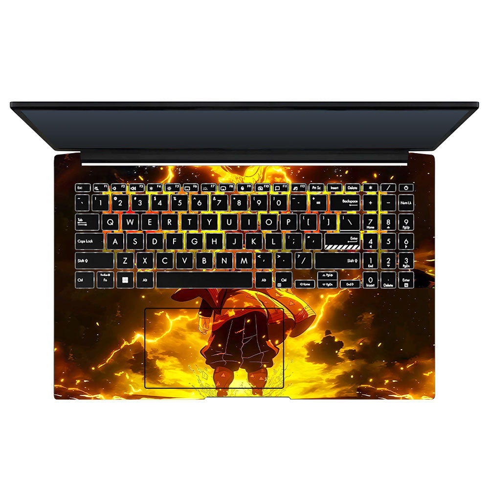 Zenitsu Lightning Strike Asus Vivobook Pro 15 M6500QC & M6500QH Laptop Skin