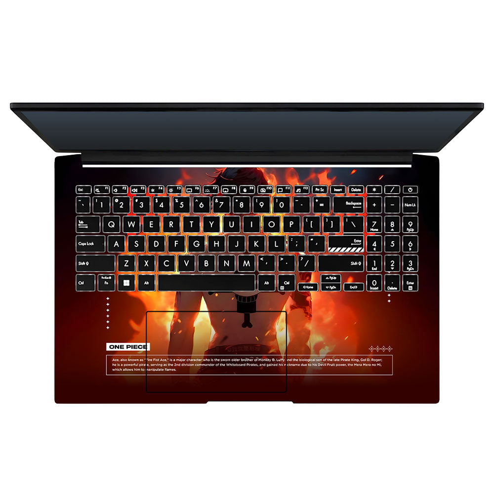 Fire Fist Ace Asus Vivobook Pro 15 M6500QC & M6500QH Laptop Skin