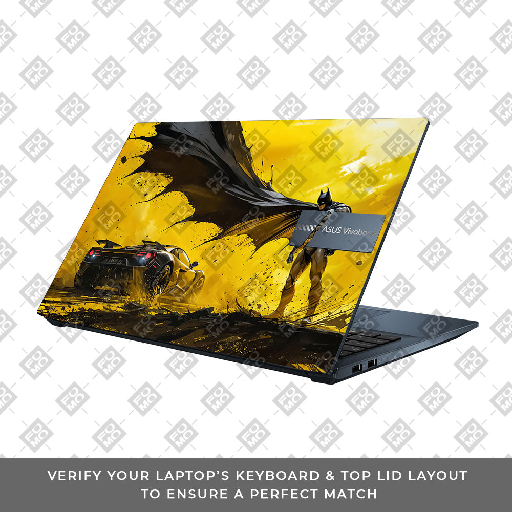 Dark Knight Velocity Asus Vivobook Pro 15 M6500QC & M6500QH Laptop Skin