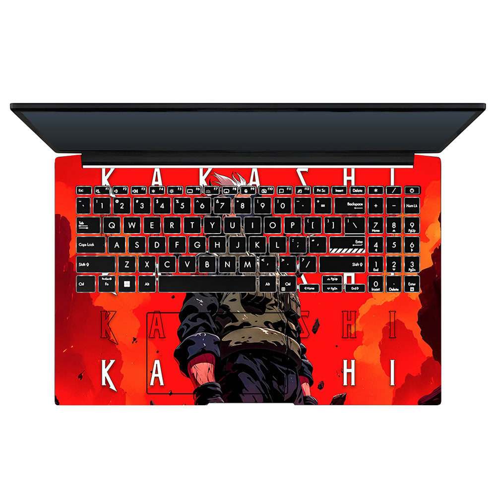 Kakashi Hatake Inferno Asus Vivobook Pro 15 M6500QC & M6500QH Laptop Skin