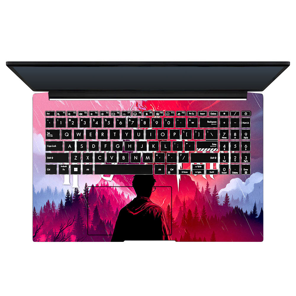 Harry Potter Magical Hogwarts Asus Vivobook Pro 15 M6500QC & M6500QH Laptop Skin