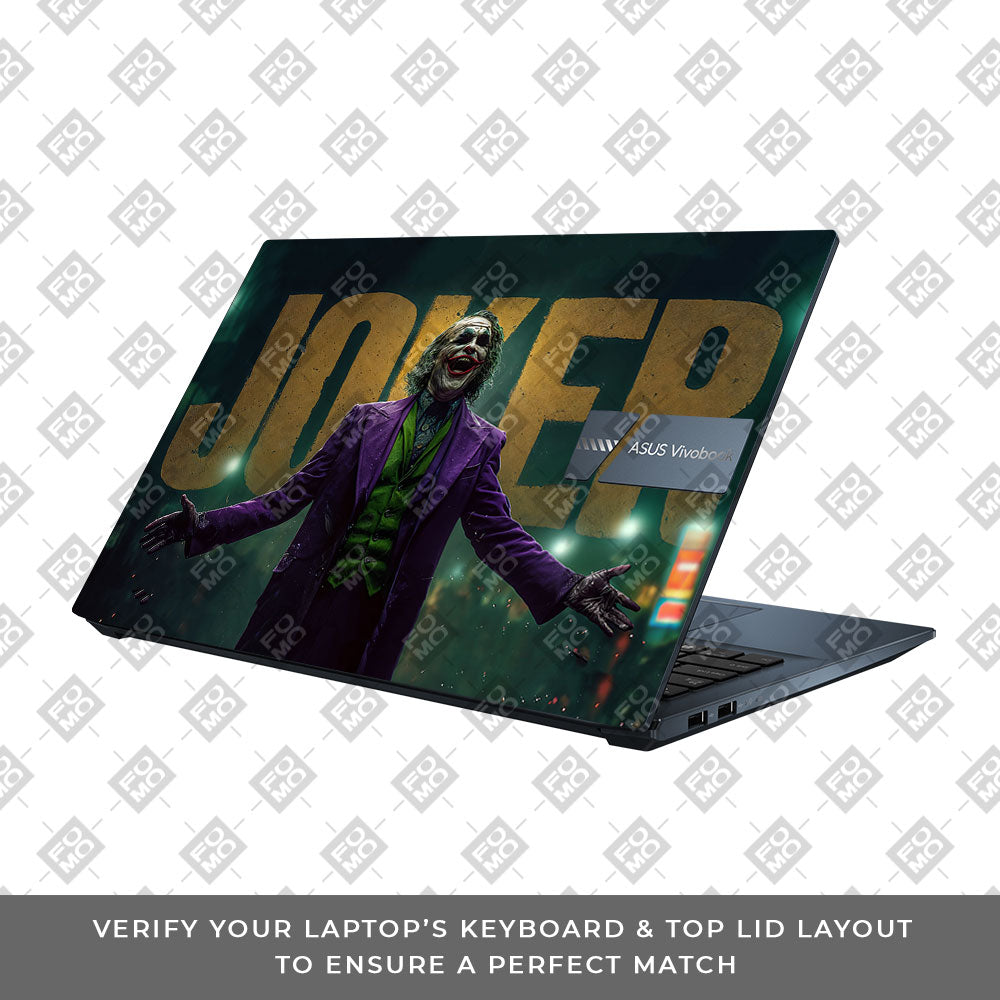 The Joker Chaos Asus Vivobook Pro 15 M6500QC & M6500QH Laptop Skin