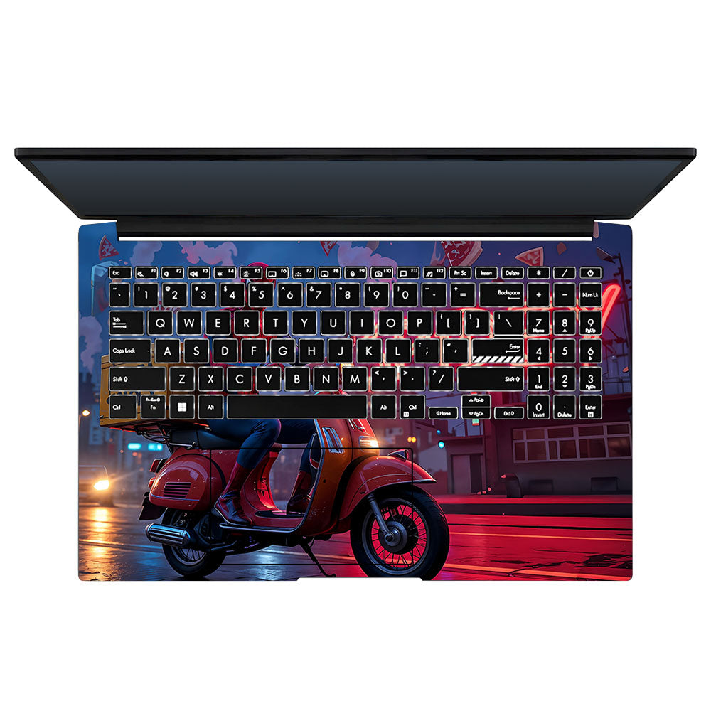 Pizza Spidey Asus Vivobook Pro 15 M6500QC & M6500QH Laptop Skin