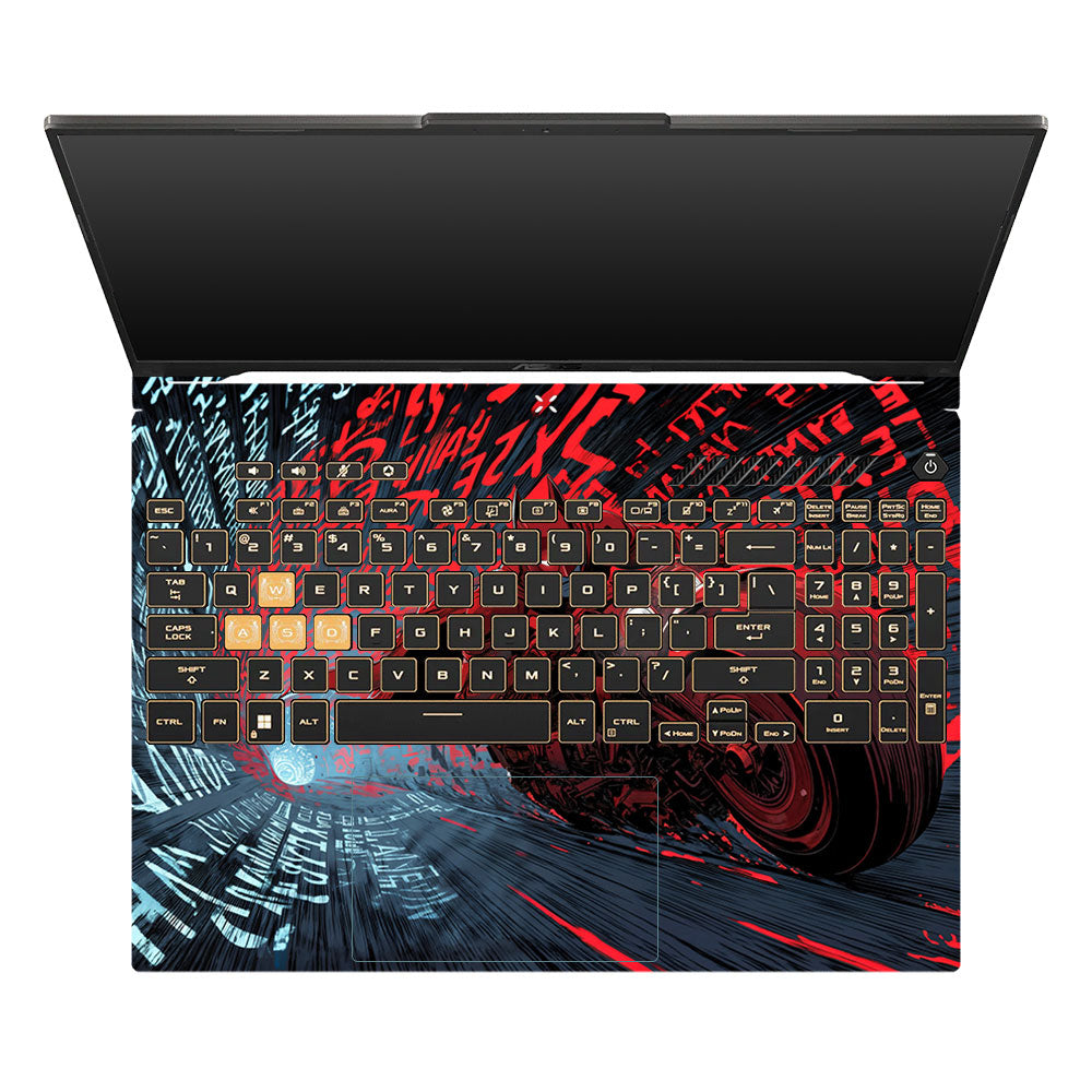 Dark Knight Overdrive Asus TUF F16 and A16 Laptop Skin