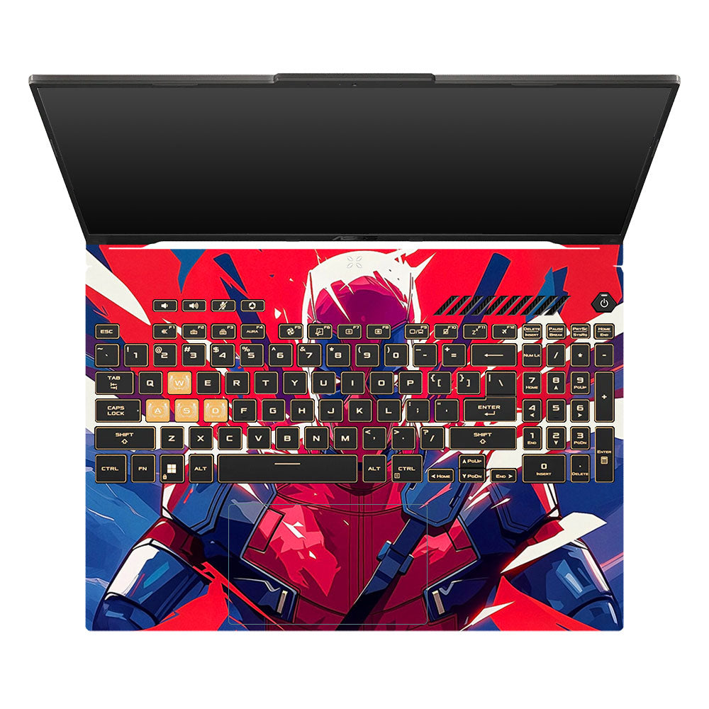 Deadpool Power Burst Asus TUF F16 and A16 Laptop Skin
