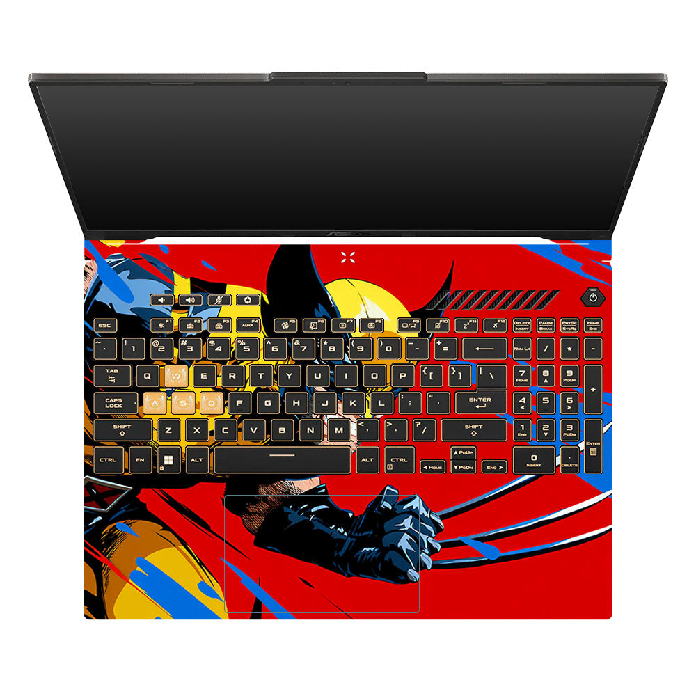 Adamantium Rage Asus TUF F16 and A16 Laptop Skin