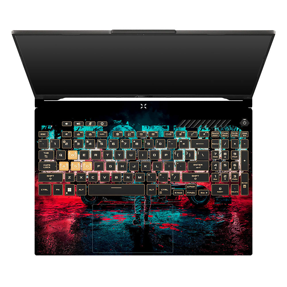 F1 Legend Racer Asus TUF F16 and A16 Laptop Skin
