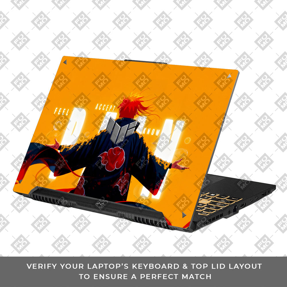 Pain Six Paths Asus TUF F16 and A16 Laptop Skin