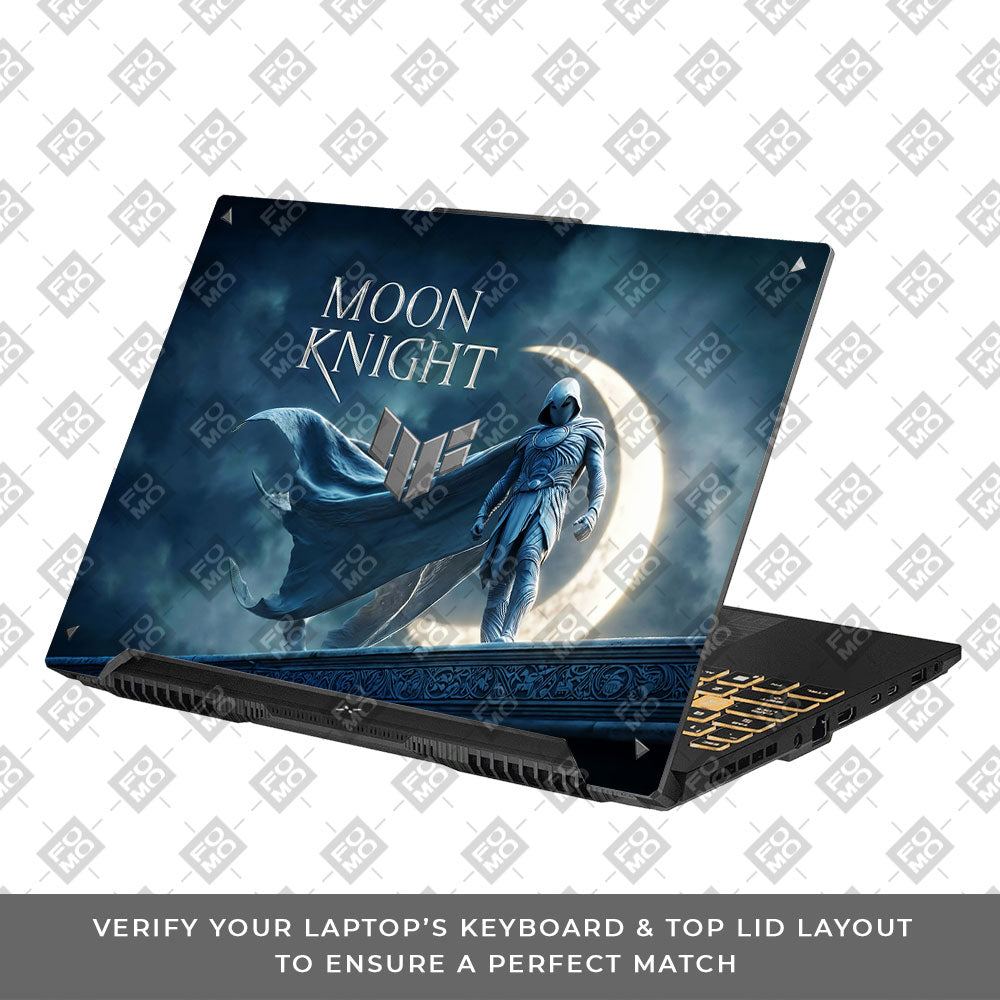 Moon Knight Lunar Vigil Asus TUF F16 and A16 Laptop Skin