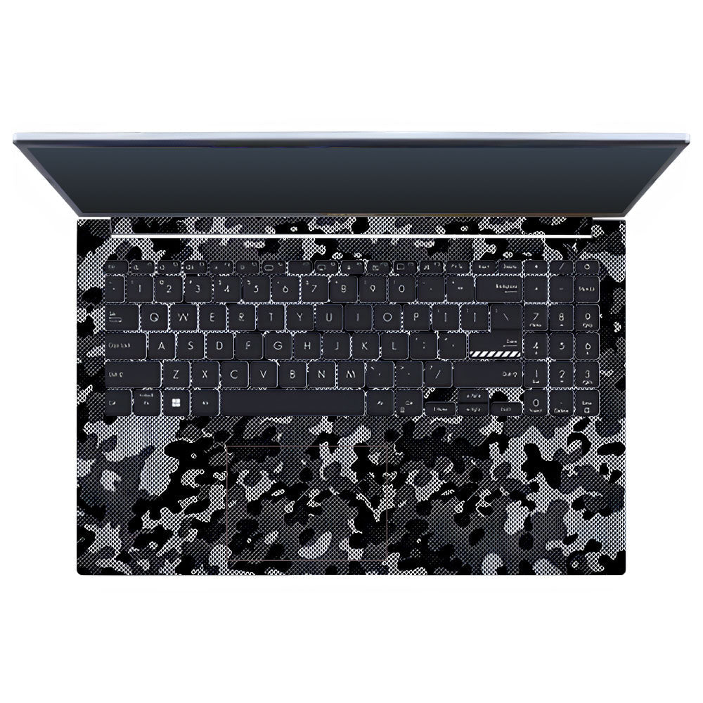 Stealth Grey Camo Asus Vivobook 15 X1502VA Laptop Skin