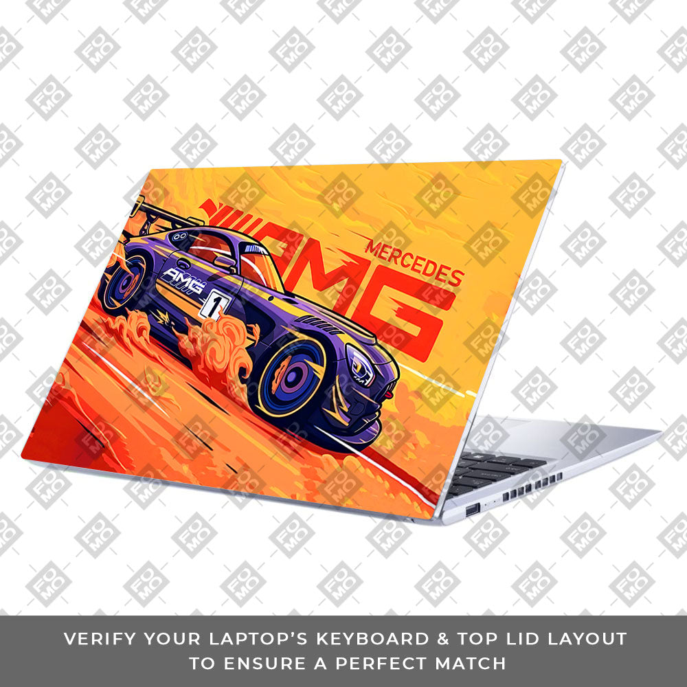 Mercedes AMG Asus Vivobook 15 X1502VA Laptop Skin