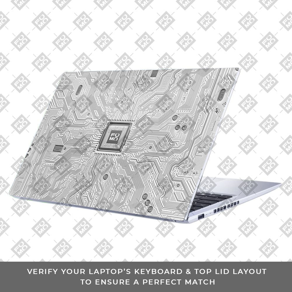 FOMO Circuit Light Mode Asus Vivobook 15 X1502VA Laptop Skin