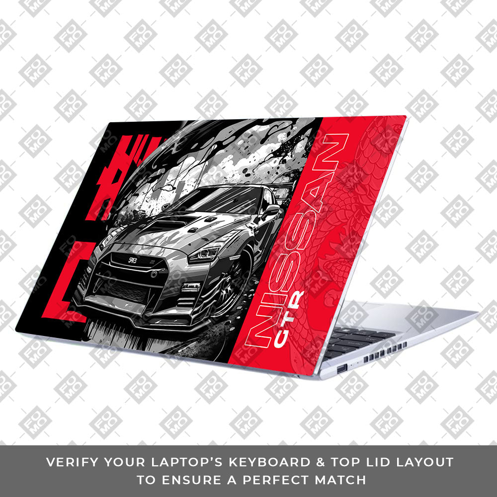 Nissan GTR Thrill Asus Vivobook 15 X1502VA Laptop Skin