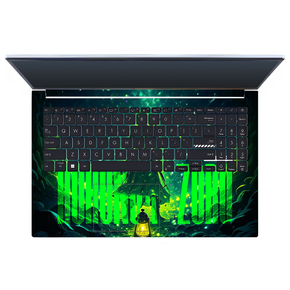 Roronoa Zoro Green Fury Asus Vivobook 15 X1502VA Laptop Skin