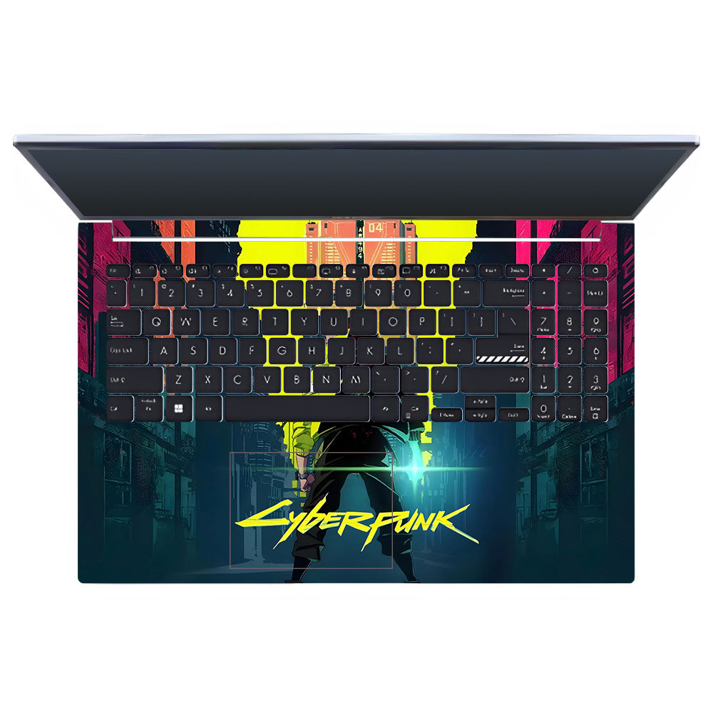Cyberpunk Uprising Asus Vivobook 15 X1502VA Laptop Skin