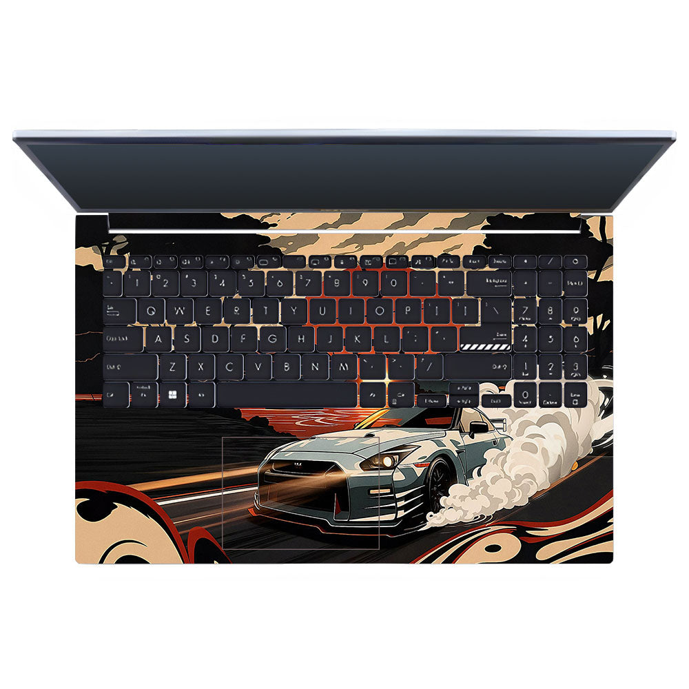Samurai Rising Sun GTR Asus Vivobook 15 X1502VA Laptop Skin
