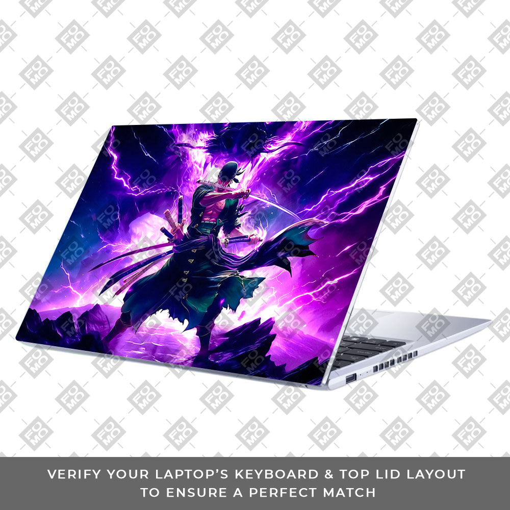 Roronoa Zoro Hell Mode Asus Vivobook 15 X1502VA Laptop Skin