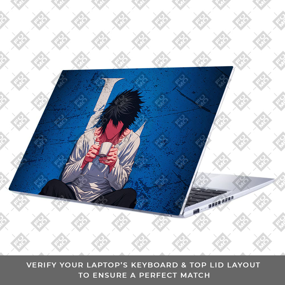 Death Note L Lawliet Asus Vivobook 15 X1502VA Laptop Skin